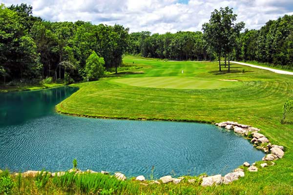 You'll love playing golf near Turkey Creek RV Park camping on Lake of the Ozarks, Warsaw, Missouri